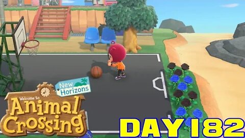 Animal Crossing: New Horizons Day 182 - Nintendo Switch Gameplay 😎Benjamillion