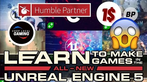 Learn To Make Games in the All in New Unreal Engine 5 (Humble Bundle Only 1$)