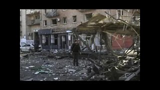 URGENTE Bombardeio russo em Kiev