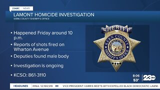 KCSO investigates Lamont homicide