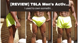 [REVIEW] TSLA Men's Active Running Shorts, 3 Inch Quick Dry Mesh Jogging Workout Shorts, Gym At...