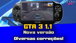 PS Vita - GTA 3 v1.1 Nova versão com várias correçoes!