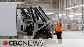 First Canadian-made electric delivery vans roll off the line at GM facility in Ontario