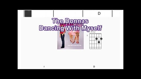 The Donnas - Dancing With Myself - (Chords & Lyrics like a Karaoke)