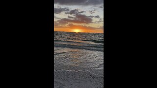 Sunset Over Winterberry Beach #FYP #WinterberryBeach #sunset #MarcoIsland #mywalksinparadise #4K