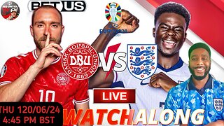 DENMARK vs ENGLAND LIVE WATCHALONG - UEFA EUROS 2024 | Ivorian Spice