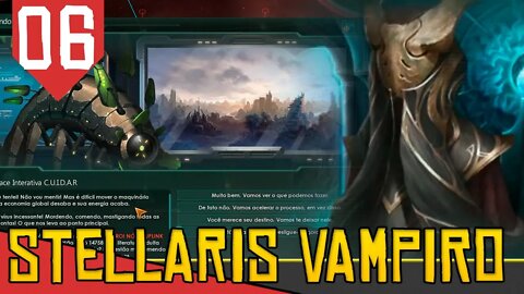 Inteligência Artificial Genocida da Alegria - Stellaris Necroids #06 [Gameplay PT-BR]