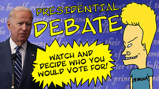 Presidential Debate 2024: Beavis vs. Biden