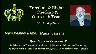 Marcel Bessette DESTROYS Lawyer Donald Netolitzky Article, PROVES Honor Of Sovereignty/Leaders/Work!