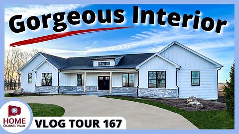House Tour: GORGEOUS Custom Ranch Home w/ Modern Farmhouse Style Interior