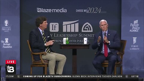 Tucker ended Pence’s career in 60 seconds & exposed him as a globalist Rino.