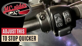 Have you made this simple adjustment on your motorcycle?