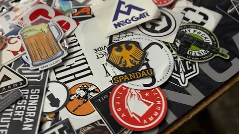 Gun Show Stickers | What Do You Do with all Your Gunny Stickers?