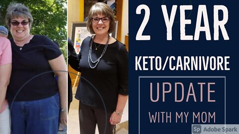 2 year Keto/Carnivore Update with My Mom The Good & Bad with Weight Loss, Hashimotos, and Diabetes