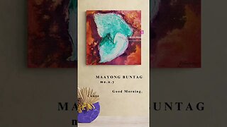 Cebuano word of the day! Maayong Buntag! #art #shorts #reels #artwork #shortvideo #painting