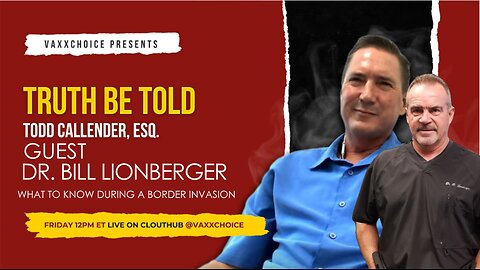 TRUTH BE TOLD - WITH DR. BILL LIONBERGER