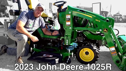 2023 John Deere 1025R CHANGES! Aerial ATV! SOLECTRAC TRACTOR! NEW Compact Tractor 3 Point Tool Box!