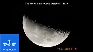 Moon Lunar Cycle October 7 2023