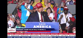 PRESIDENT TRUMP RALLY 11.6.22 MIAMI, FLORIDA