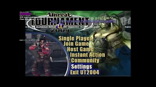 Unreal Tournament 2004 ECE #1:Gameplay do Modo História