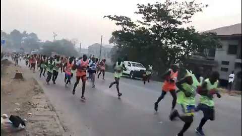 Explosion at a Marathon