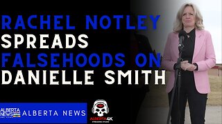 Danielle Smith Promises NO NEW TAXES and Rachel Notley spreads conspiracy theories on Danielle Smith