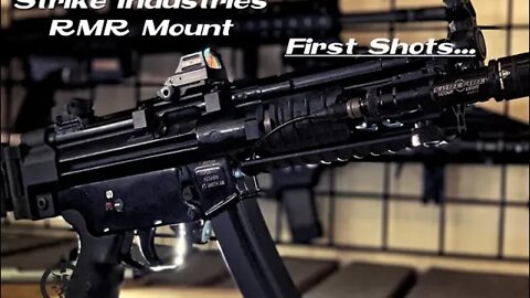 Strike Industries "REX" mount on the MP5