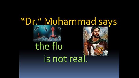 the flu hoax / Islam's bane hadith / 20240103