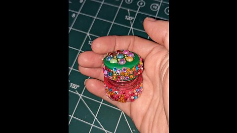 Jewelry gift box making from bottle caps