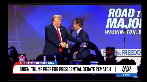 BIDEN, TRUMP PREP FOR DEBATE REMATCH