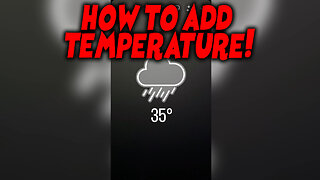 How to Add Temperature to Instagram Story