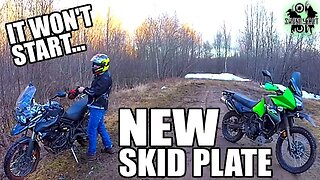 Ricochet Skid Plate Review | Spring Ride KLR650 & 800XC