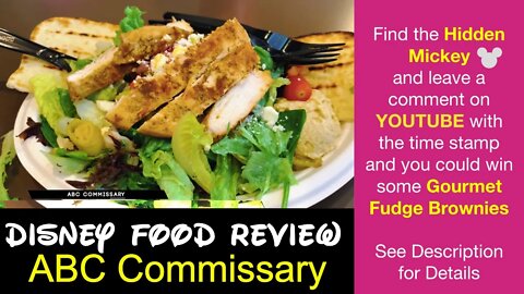 ABC Commissary Food Review at Disney World's Hollywood Studios