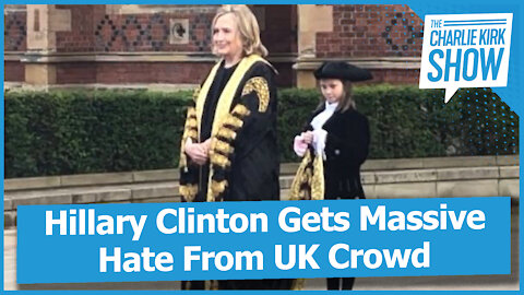 Hillary Clinton Gets Massive Hate From UK Crowd