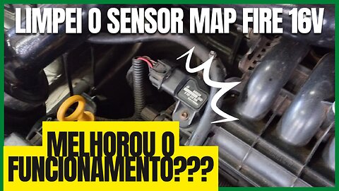 Como limpar o sensor MAP do Fiat Fire 16v