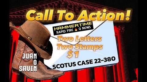 ⚡️🔨JUAN O SAVIN ~ CALL TO ACTION ~ Blow Your Trumpets Patriots ~ 12.13.22 Original Live