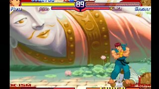 Street Fighter Zero 3 Upper - Ryu (X-ISM) - Nível 8/Expert - No Continues