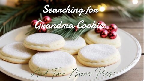 Searching for Grandma Cookies