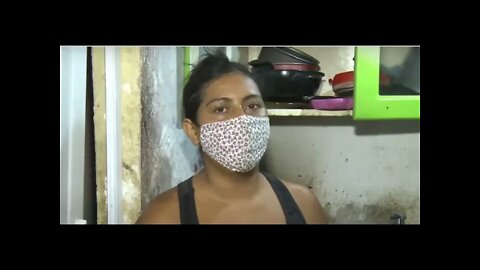 Nova venezuela? Mãe que aparece em vídeo procurando comida em caminhão de lixo em Fortaleza