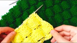 🧶Amazing Bobbles knitting stitch