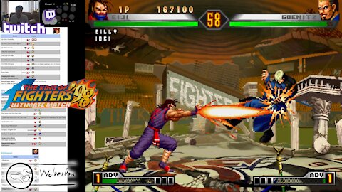 (PS2) King of Fighters '98 UM - 23 - SP Team 3 - '95 Rival Team - Lv 7
