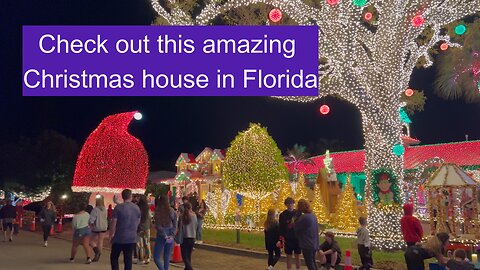 Check out this amazing Christmas house in Pompano Beach Florida.Have you heard of The Macek Family?
