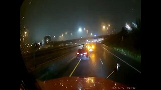 Close Call On Highway 401