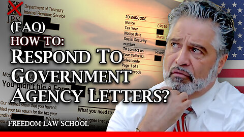 How to Properly Respond to Government Agency letters?