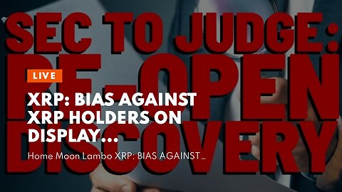 XRP: BIAS AGAINST XRP HOLDERS ON DISPLAY (Blockchain Association & Exec. Director Kristin Smith...