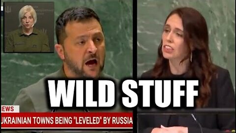 ZELENSKYY PREACHES CLIMATE CHANGE IN THE US WHILE UKRAINIAN REP THREATENS WAR JOURNALISTS