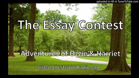 The Essay Contest - Adventures of Ozzie & Harriet