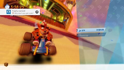 Crash™ Team Racing Nitro-Fueled (PS4) - Adventure (Easy) - Nitro-Fueled Version - Citadel City