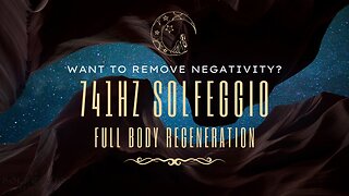 BLACK SCREEN Deep Sleep Music ✦ 741 Hz Solfeggio Frequency ✦ Remove Negativity And Stress