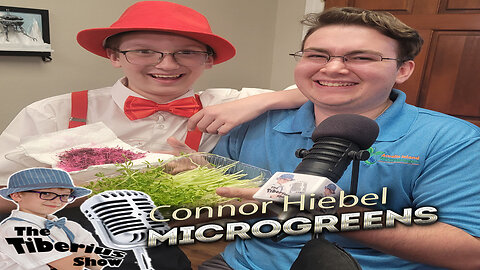 What Are Microgreens? The Tiberius Show Kid #KidPodcaster #Podcast